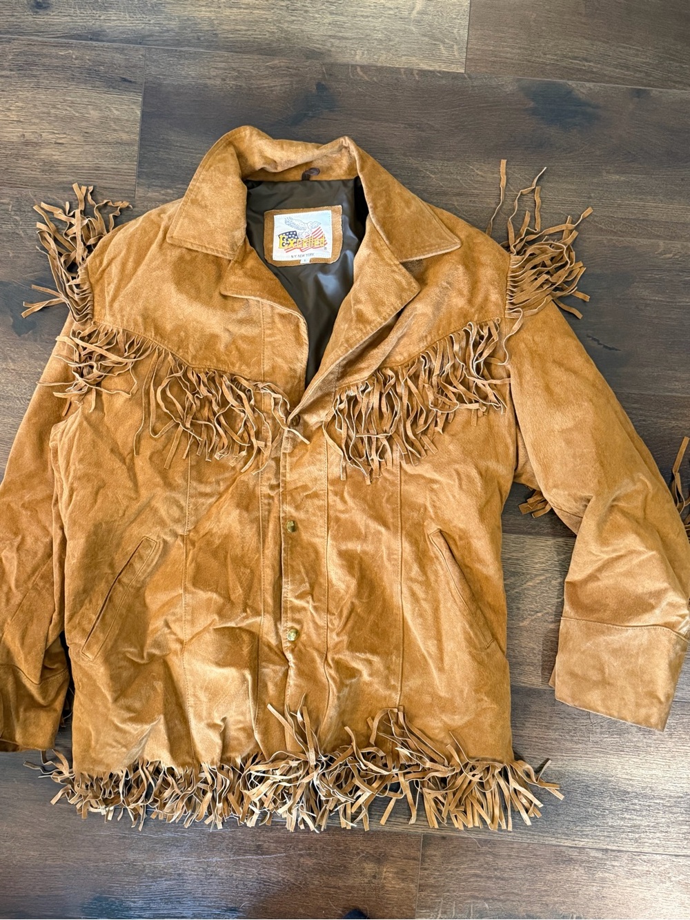 SUEDE FRINGE WESTERN JACKET